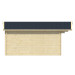  Tuindeco | Tuinhuis Blackpool met Luifel 90 cm 202807-01